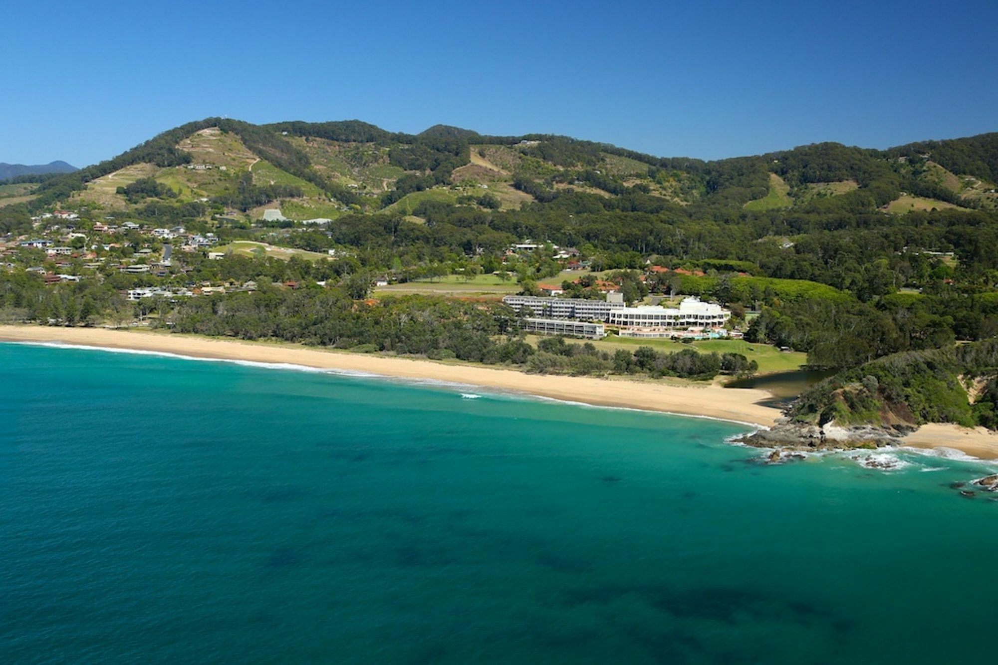 Absolute Beachfront Opal Cove Resort Korora Eksteriør bilde